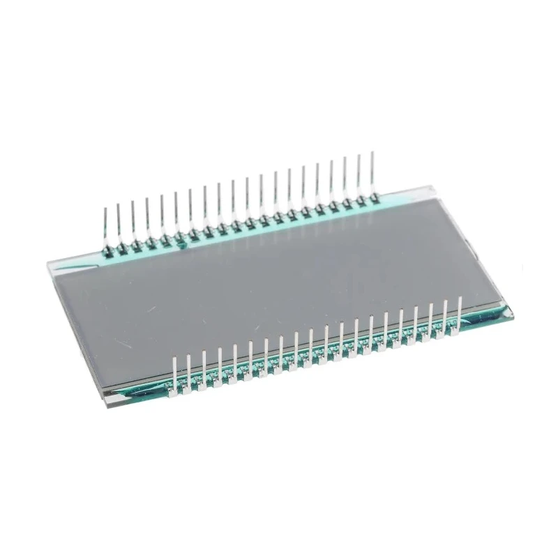 RS PRO 7 Segment LED LCD Monochrome Display Black on Grey, 1 x 4 Characters, 69.9x38.1x2.8 mm 184-7743