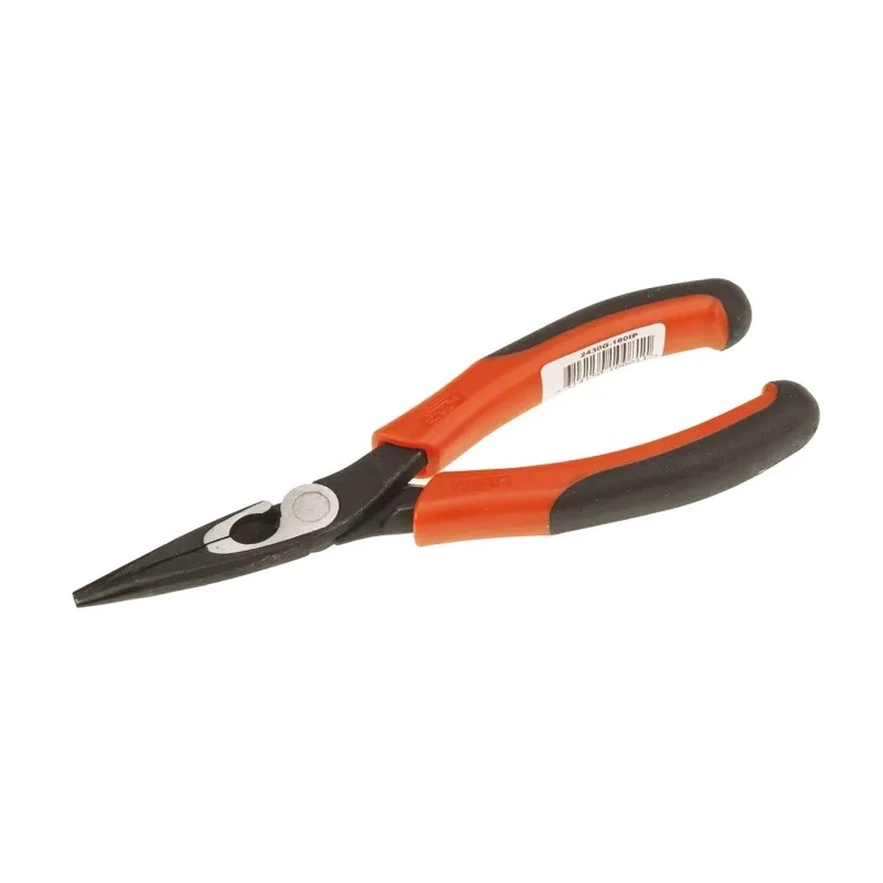 Bahco 5-Piece Long Nose Pliers Set Serrated Jaw 160mm Overall Length, 51mm Jaw Length, Black Anti-Corrosion 2430 G-160 IP