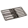 RS PRO 10-Piece Metric Spanner Set 4 to 11 mm Carbon Steel Chrome Finish 184-8033
