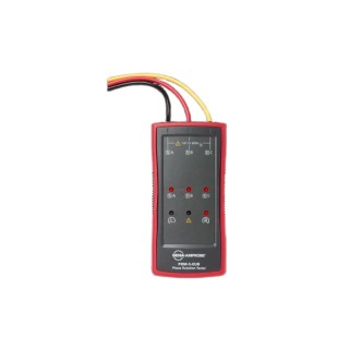Beha-Amprobe Phase Rotation Tester 16 Hz to 400 Hz Frequency, 100V to 700V Cat IV, LED Display PRM-5-EUR