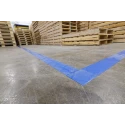 Brady Blue Vinyl Lane Marking Tape 101.6mm Width 30.48m Length 1.27mm Thickness TSM-101.60-543-BL