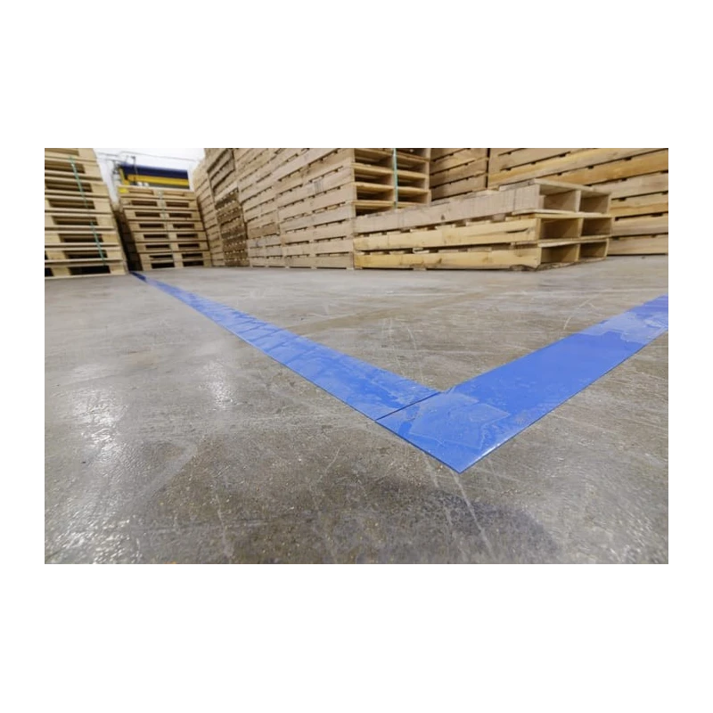 Brady Blue Vinyl Lane Marking Tape 101.6mm Width 30.48m Length 1.27mm Thickness TSM-101.60-543-BL