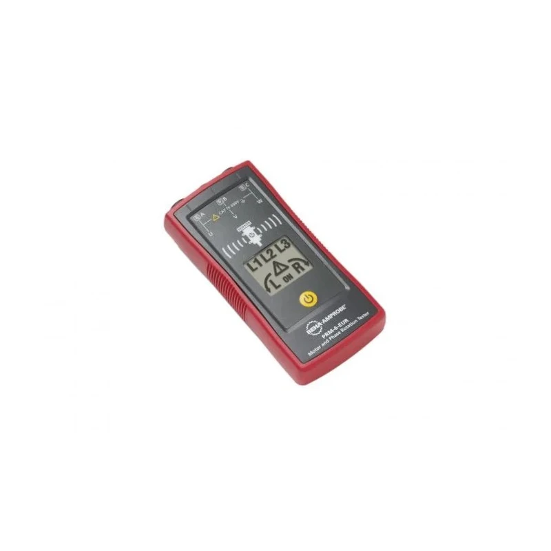 Beha-Amprobe Phase Rotation Tester Non-Contact 700V Max, 16 Hz to 400 Hz, Test Lead, LCD Display PRM-6-EUR