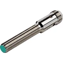 Pepperl + Fuchs Threaded Barrel Inductive Proximity Sensor M8, PNP Output, 3V 30 V dc, 3 mm Detection NEB3-8GM40-E2-V1