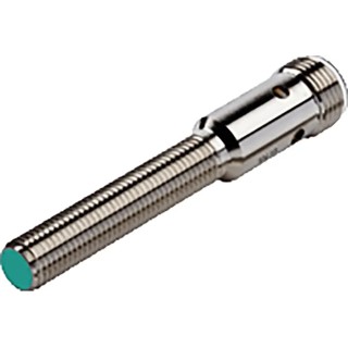 Pepperl + Fuchs Threaded Barrel Inductive Proximity Sensor M8, PNP Output, 3V 30 V dc, 3 mm Detection NEB3-8GM40-E2-V1