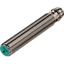 Pepperl + Fuchs Threaded Barrel Inductive Proximity Sensor M8 x 1 PNP 3V 3 mm 30 V dc 100mA NEB3-8GM40-E2-V3