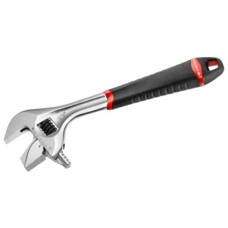 Facom Adjustable Spanner 41 mm Jaw Capacity 301 mm Overall Length Chrome Vanadium Steel Metal Handle 101.12GR
