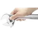 Facom Adjustable Spanner with 50 mm Jaw Capacity, 376 mm Overall Length, Chrome Vanadium Steel Metal Handle 101.15GR