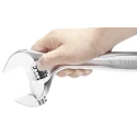 Facom Adjustable Spanner with 50 mm Jaw Capacity, 376 mm Overall Length, Chrome Vanadium Steel Metal Handle 101.15GR