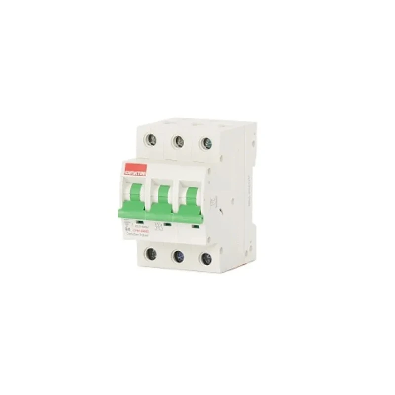 Contactum Defender B Board DDB Miniature Circuit Breaker, 3-Pole, 6A, Type B, 415V AC, 10 kA Breaking Capacity CPB1006B3