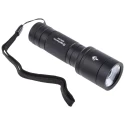 Nightsearcher Aluminium LED Torch 500 Lumens, Spot to Flood Zoom Beam, IP66, 4 x AAA Alkaline Batteries NSZOOM500