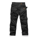 Scruffs Trade Flex Men's Black Lightweight Work Trouser with Cordura Reinforcements 34 in Waist 30 in Leg T54493