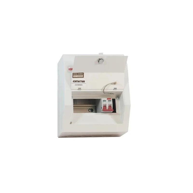 Contactum Defender 6 Steel Consumer Unit 100A 250V BS EN 61439-3 IP4X DD061MS