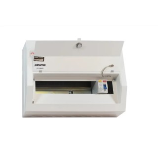 Contactum Steel Consumer Unit 14 Ways 220-250V 80A BS EN 61439-3 Defender DR148MS