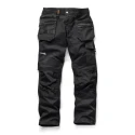 Scruffs Trade Flex Men's Work Trouser Black Waist 38 in Leg 32 in T54501