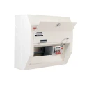 Contactum Steel Consumer Unit, 100A Current Rating, BS EN 61439-3 Standard, IP4X Rated Defender Series DD081SPMS