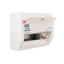 Contactum 10-Way Steel Consumer Unit 100A 250V BS EN 61439-3 IP4X Defender DD101SPMS