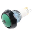ITW Switches 59 Series Illuminated Miniature Push Button Switch, Momentary, Panel Mount, 13.6 mm Cutout, SPST, Red 59-413R