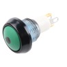 ITW Switches 59 Series Illuminated Miniature Push Button Switch, Momentary, Panel Mount, 13.6 mm Cutout, SPST, Red 59-413R