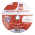 RS PRO Aluminium Oxide Abrasive Disc 230 mm x 1.8 mm Thick Fine Grade P120 Grit Pack of 5 184-9240