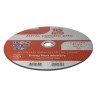 RS PRO Aluminium Oxide Abrasive Disc 230 mm Diameter x 3 mm Thickness Fine Grade P120 Grit 5 Per Pack 184-9234