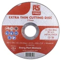 RS PRO Aluminium Oxide Abrasive Disc 115 mm Diameter P60 Grit 10 Per Pack 13300rpm MAX SPEED 184-9243
