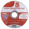 RS PRO Aluminium Oxide Abrasive Disc 115 mm Diameter P60 Grit 10 Per Pack 13300rpm MAX SPEED 184-9243