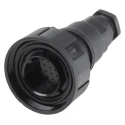 Bulgin Circular Connector, 25 Contacts, Cable Mount, Plug, Male, IP68, Standard Buccaneer Series PX0820/P