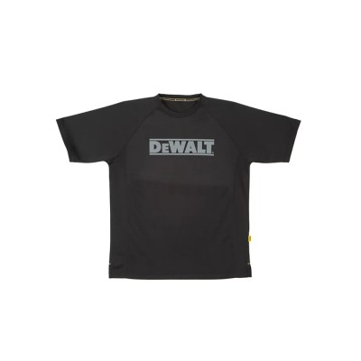 DeWALT Black Polyester Short Sleeve Unisex T-Shirt Size 2XL EASTON XXL