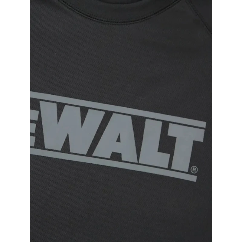DeWALT Black Polyester Short Sleeve Unisex T-Shirt Size 2XL EASTON XXL
