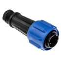 Bulgin Buccaneer 900 Series Circular Connector, 2 Contacts, Cable Mount Plug Male, IP68, 32A, 600V PX0911/02/P