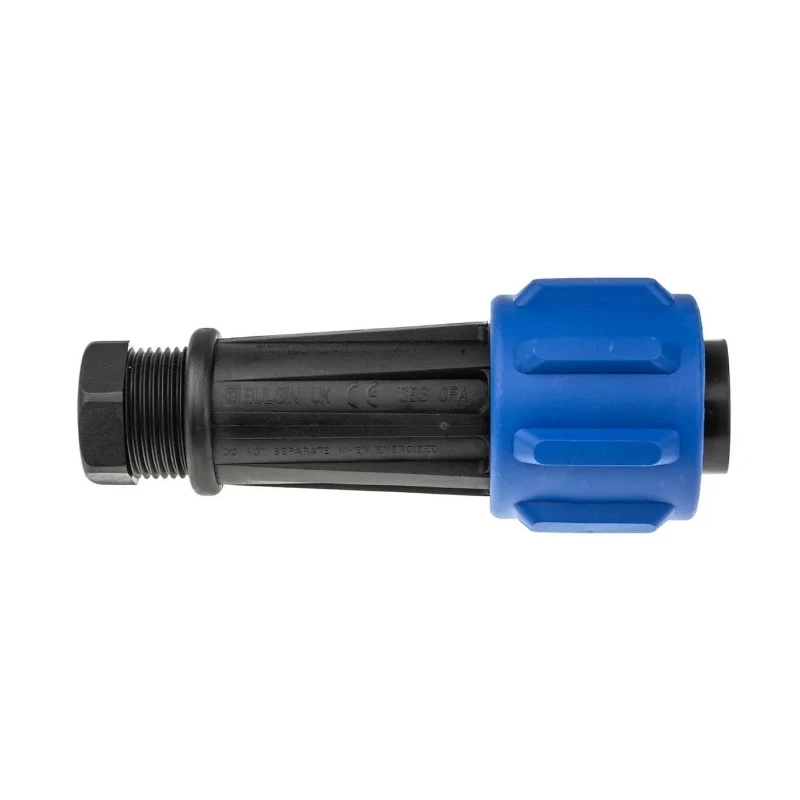 Bulgin Buccaneer 900 Series Circular Connector, 2 Contacts, Cable Mount Plug Male, IP68, 32A, 600V PX0911/02/P