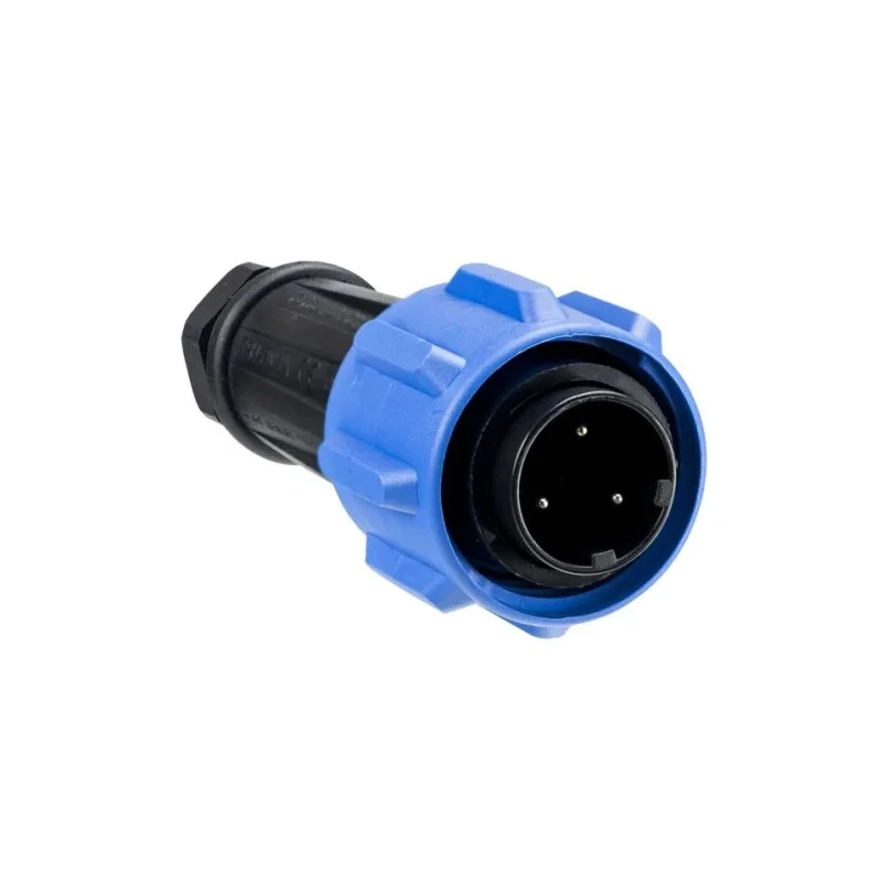 Bulgin Buccaneer 900 Series Circular Connector 3 Contacts Cable Plug Male IP68 600V 32A PX0911/03/P