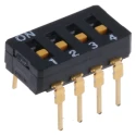 Omron Rotary Coded DIP Switch Through Hole Slide Actuator A6D-4100