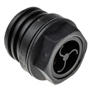 Bulgin Circular Connector Panel Mount 3 Contacts 600V 30A IP68 Buccaneer 900 Series PX0931/03/P