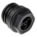 Bulgin Circular Connector 3 Contacts Panel Mount Socket Female IP68 Buccaneer 900 Series PX0931/03/S