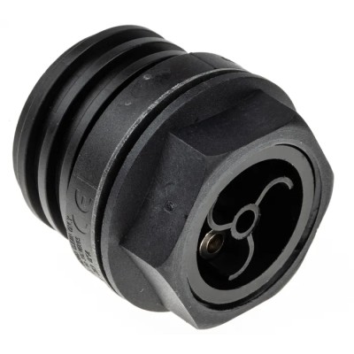 Bulgin Circular Connector 3 Contacts Panel Mount Socket Female IP68 Buccaneer 900 Series PX0931/03/S