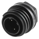 Bulgin Circular Connector, 2 Contacts, Panel Mount, Plug Male, IP68, Buccaneer 900 Series PX0931/02/P