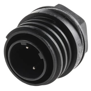 Bulgin Circular Connector, 2 Contacts, Panel Mount, Plug Male, IP68, Buccaneer 900 Series PX0931/02/P