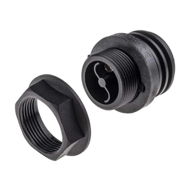 Bulgin Circular Connector, 2 Contacts, Panel Mount, Plug Male, IP68, Buccaneer 900 Series PX0931/02/P