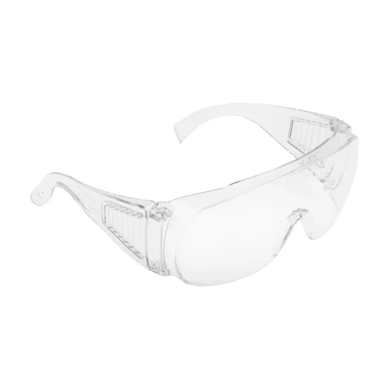 3M Visitor Safety Glasses Impact Resistant Anti-Scratch Clear Polycarbonate Lens Over Spectacle Frame 71448