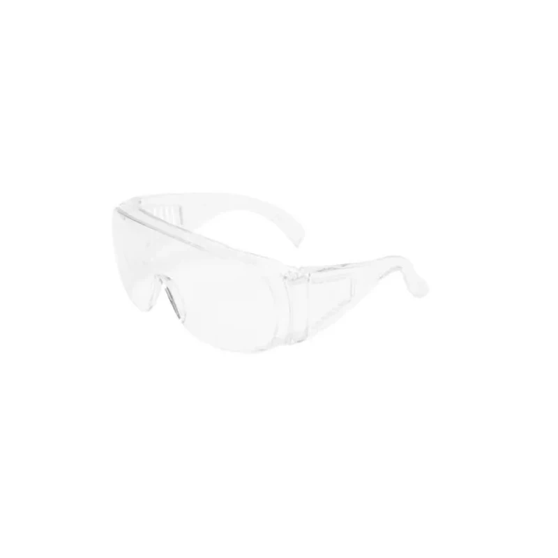 3M Visitor Safety Glasses Impact Resistant Anti-Scratch Clear Polycarbonate Lens Over Spectacle Frame 71448