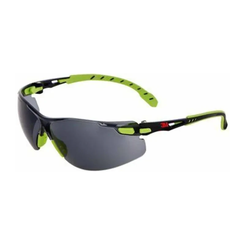 3M Solus™ 1000 Series Safety Spectacles Grey Lens Blue Black Green Polycarbonate Frame S1202S