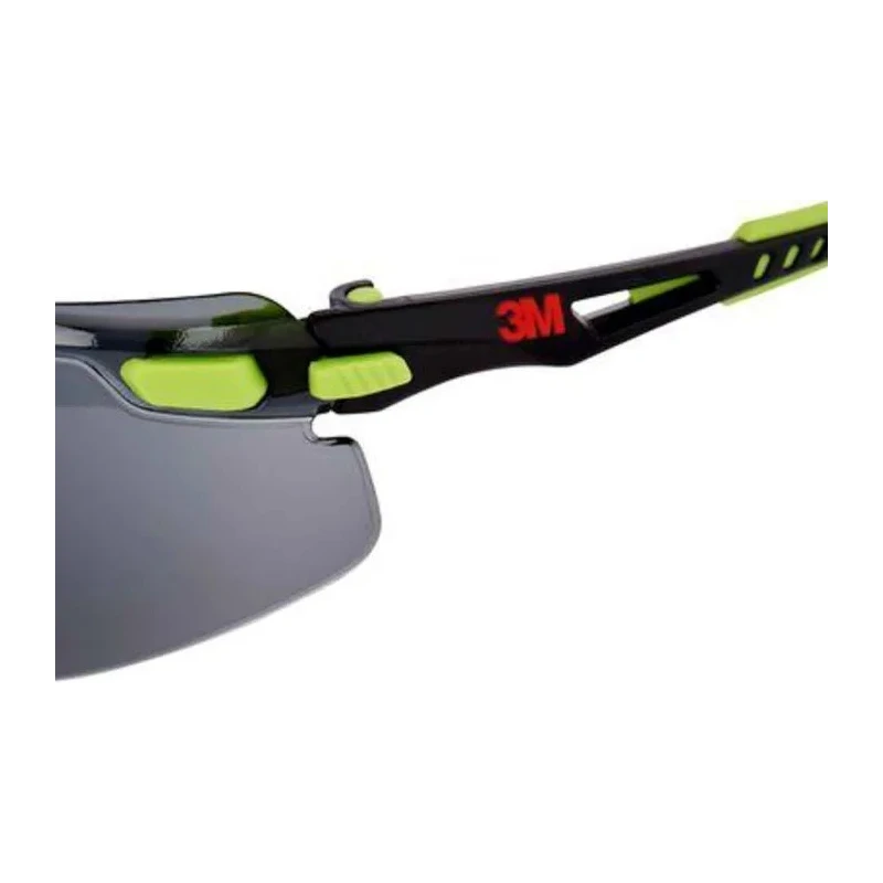 3M Solus™ 1000 Series Safety Spectacles Grey Lens Blue Black Green Polycarbonate Frame S1202S