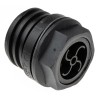 Bulgin Circular Connector 4 Contacts Panel Mount Socket Female IP68 Buccaneer 900 Series PX0931/04/S