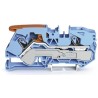 WAGO TOPJOB S 2116 Series Feed Through Terminal Block Blue 16mm² 1-Level Cage Clamp IECEx/ATEX 2116-1204