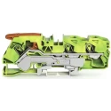 WAGO TOPJOB S 2116 Series Earth Terminal Block Yellow Green 16mm² 1-Level Cage Clamp IECEx/ATEX 2116-1307