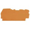 WAGO TOPJOB S 2102 Series End & Intermediate Plate for Use with 2102 Series Terminal Blocks, IECEx 2102-1392
