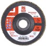 RS PRO Zirconium Flap Disc 125 mm Medium Grade P60 Grit Maximum 12250 RPM Quick Change 5 Per Pack 184-9846