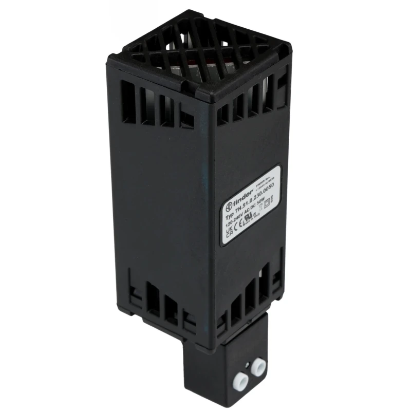 Finder 50 °C Enclosure Heater 110V AC, 230V AC, 50W Output Power 7H.51.0.230.0050